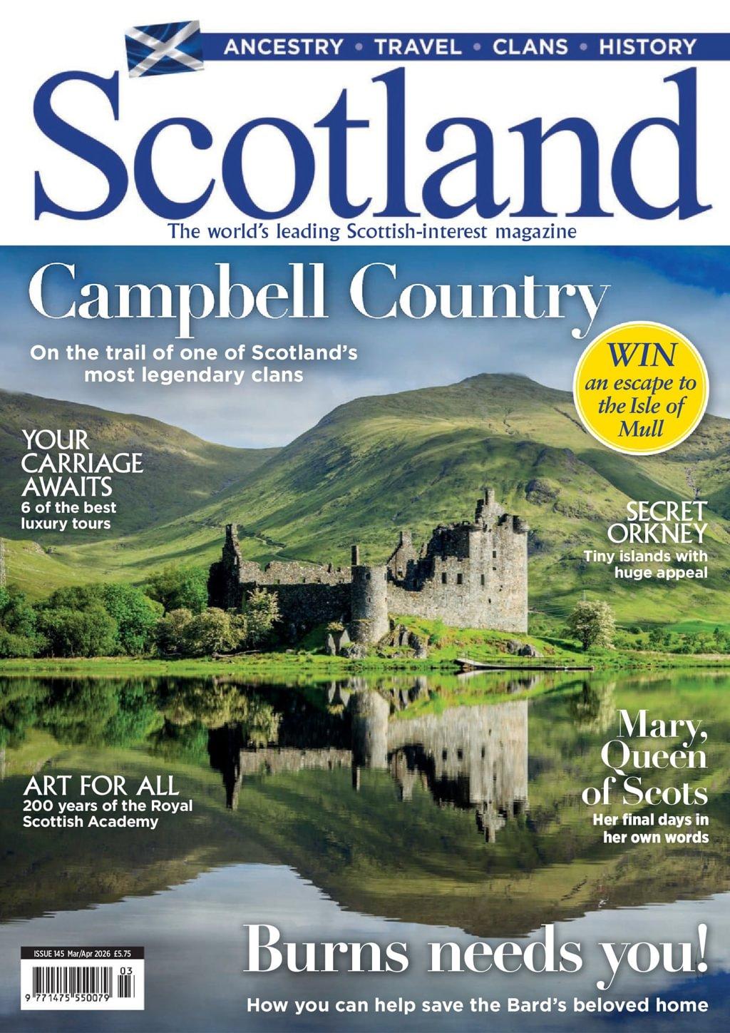 Scotland Magazine February 13th, 2026 Issue Cover