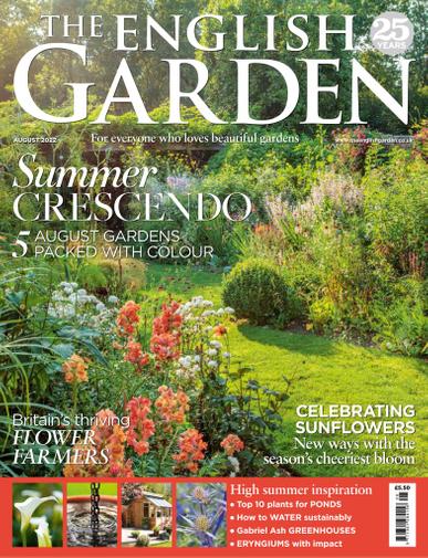 The English Garden Magazine August 1st, 2022 Issue Cover