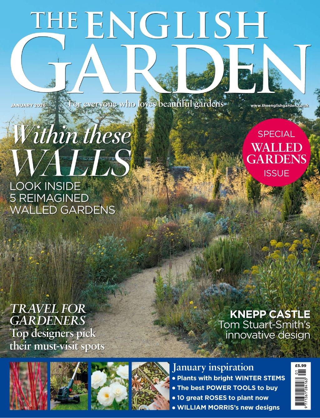 The English Garden Magazine Subscription                    January 1st, 2026 Issue