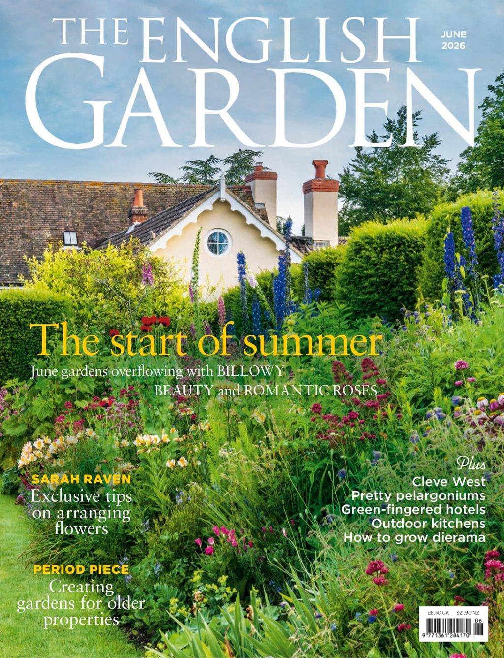 The English Garden Magazine June 1st, 2026 Issue Cover