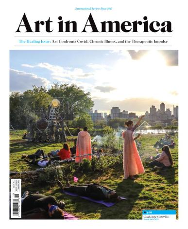 Art In America Magazine September 1st, 2021 Issue Cover