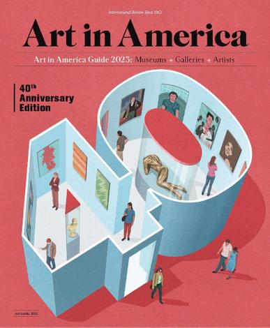 Art In America Magazine January 2nd, 2023 Issue Cover