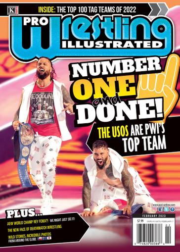 Pro Wrestling Illustrated Magazine February 1st, 2023 Issue Cover