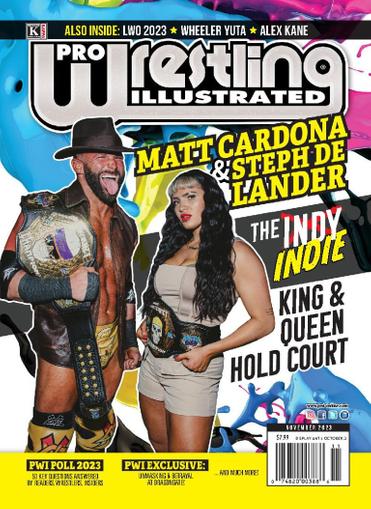 Pro Wrestling Illustrated Magazine November 1st, 2023 Issue Cover