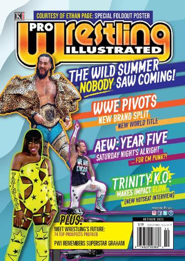 Pro Wrestling Illustrated Magazine October 1st, 2023 Issue Cover