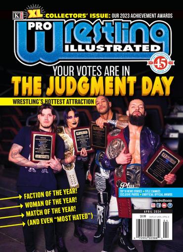 Pro Wrestling Illustrated Magazine April 1st, 2024 Issue Cover