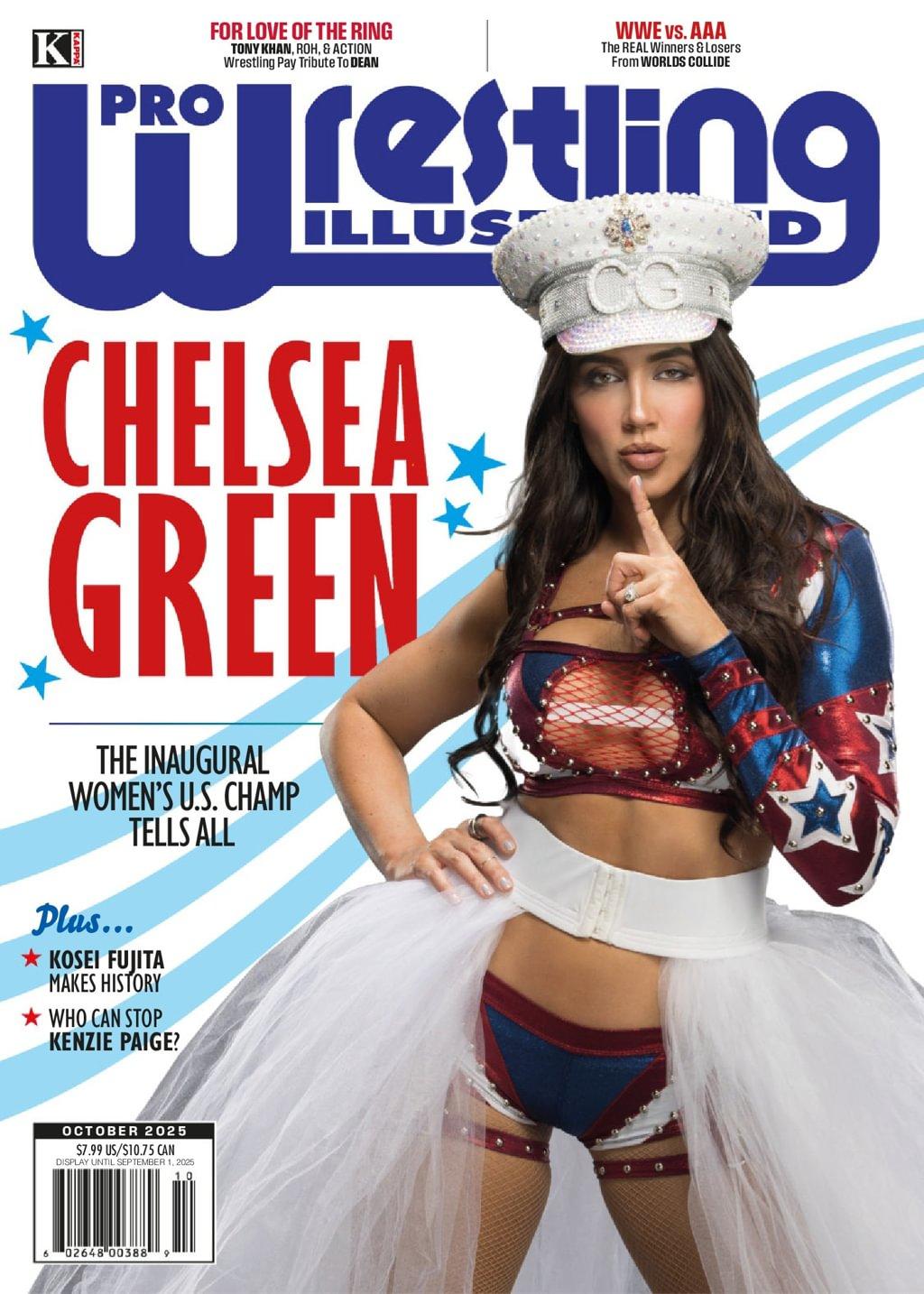 Pro Wrestling Illustrated Magazine October 1st, 2025 Issue Cover