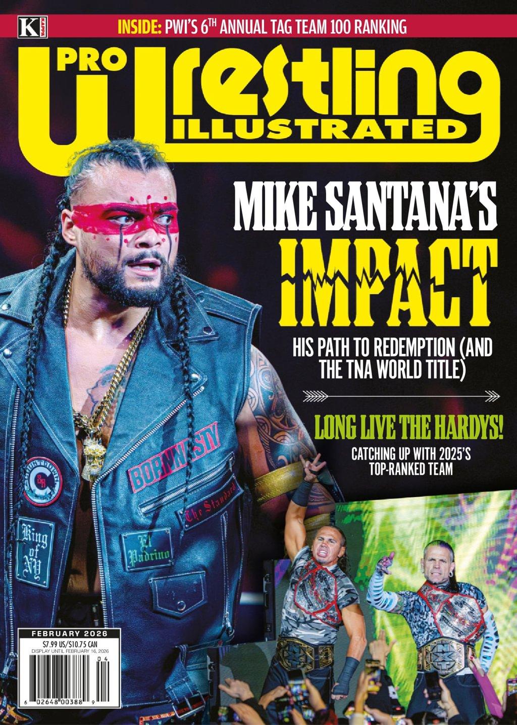 Pro Wrestling Illustrated Magazine February 1st, 2026 Issue Cover
