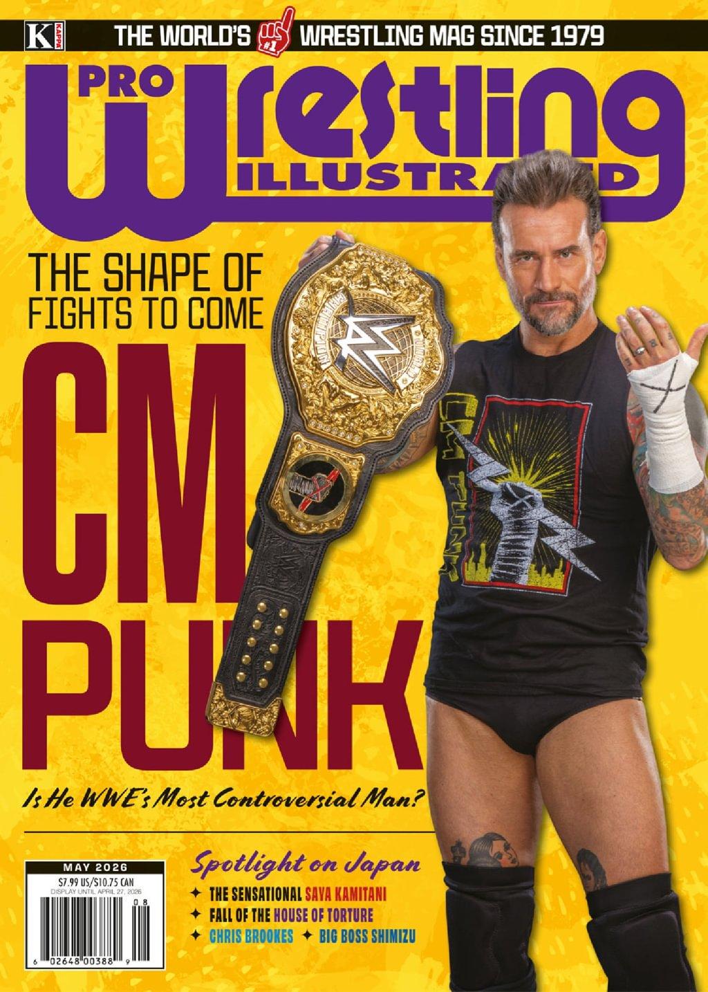 Pro Wrestling Illustrated Magazine March 5th, 2026 Issue Cover