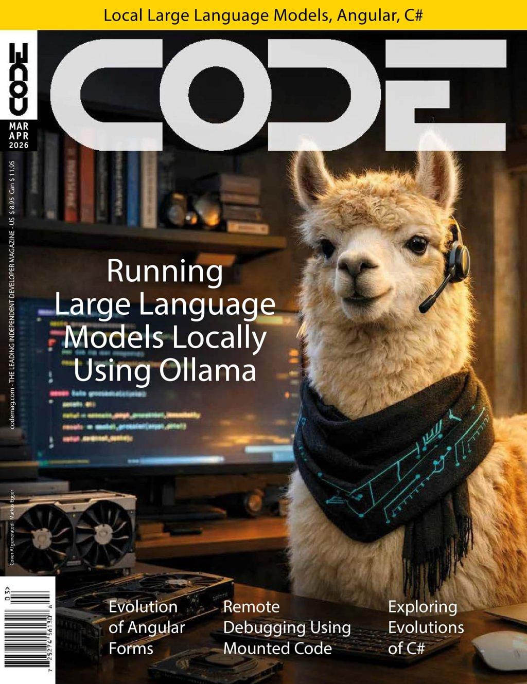 CoDe Magazine Subscription                    March 1st, 2026 Issue
