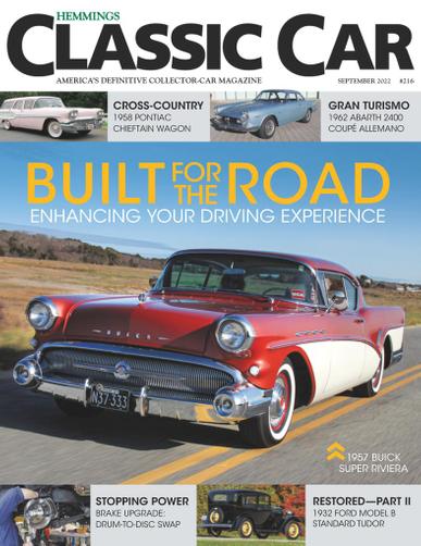Hemmings Classic Car Magazine September 1st, 2022 Issue Cover