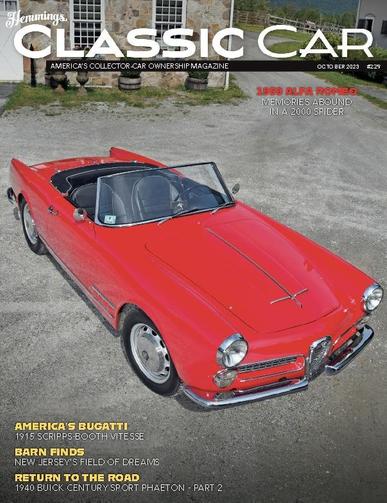 Hemmings Classic Car Magazine October 1st, 2023 Issue Cover
