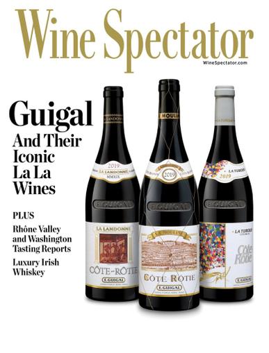 Wine Spectator Magazine March 31st, 2024 Issue Cover