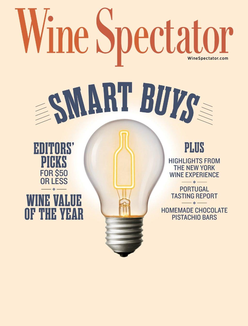 Wine Spectator Magazine February 28th, 2026 Issue Cover
