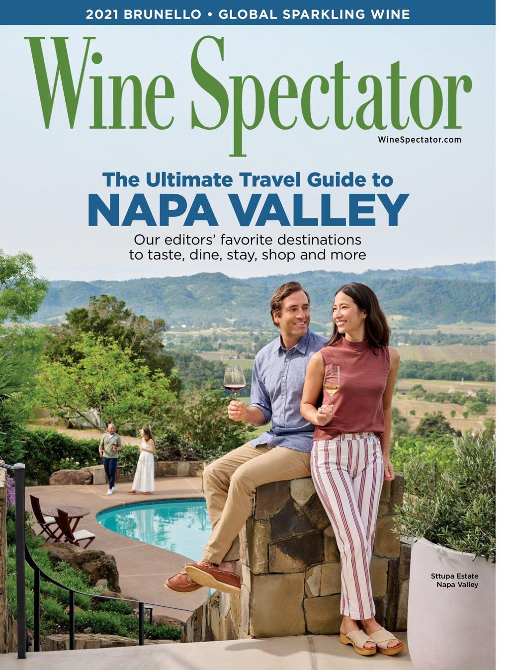 Wine Spectator Magazine June 15th, 2026 Issue Cover