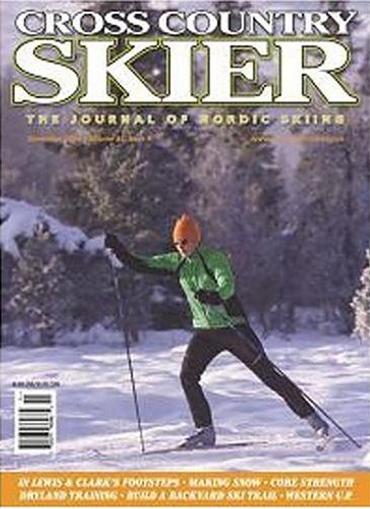 Cross Country Skier Magazine Cover
