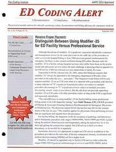 ED Coding Alert