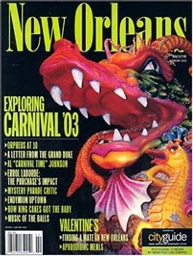 New Orleans Magazine Cover