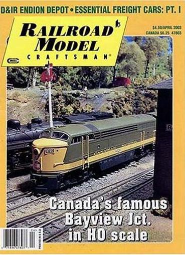 Railroad Model Craftsman Magazine Cover