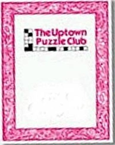 Uptown Puzzle Club Magazine Cover