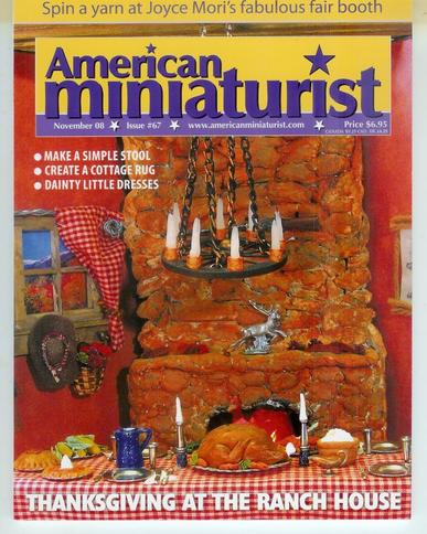 American Miniaturist Magazine Cover