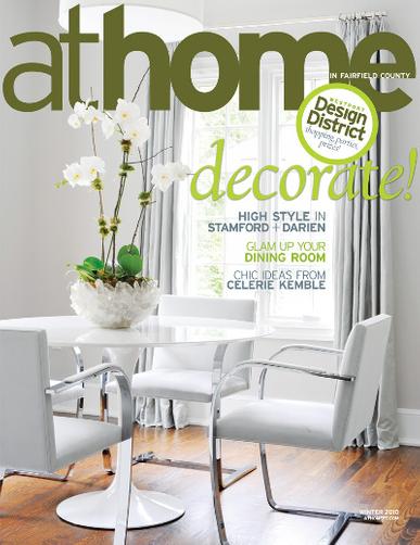 At Home In Fairfield County Magazine Cover
