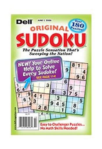 Dell Original Sudoku Magazine Cover