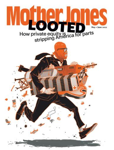 Mother Jones Magazine May 1st, 2022 Issue Cover