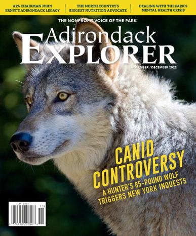 Adirondack Explorer Magazine November 1st, 2022 Issue Cover