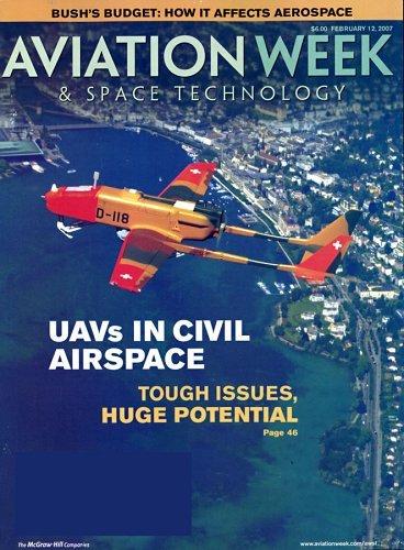 Aviation Week & Space Technology Magazine Cover