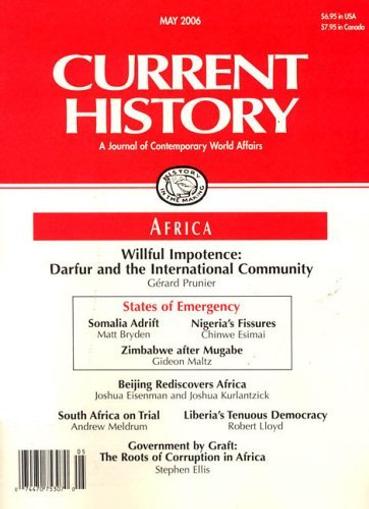 Current History Magazine Cover