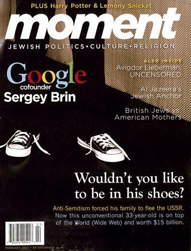 Moment Magazine Cover