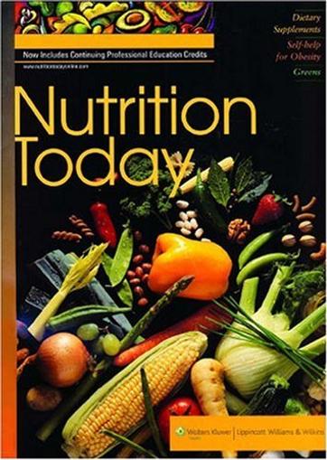 Nutrition Today Magazine Cover