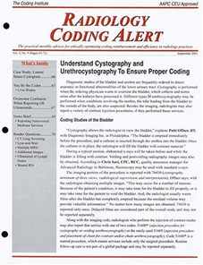 Radiology Coding Alert