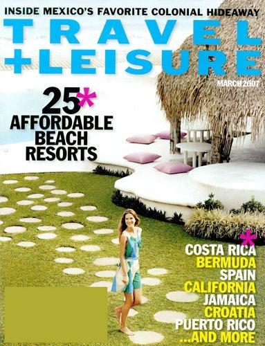 Travel + Leisure Magazine Cover