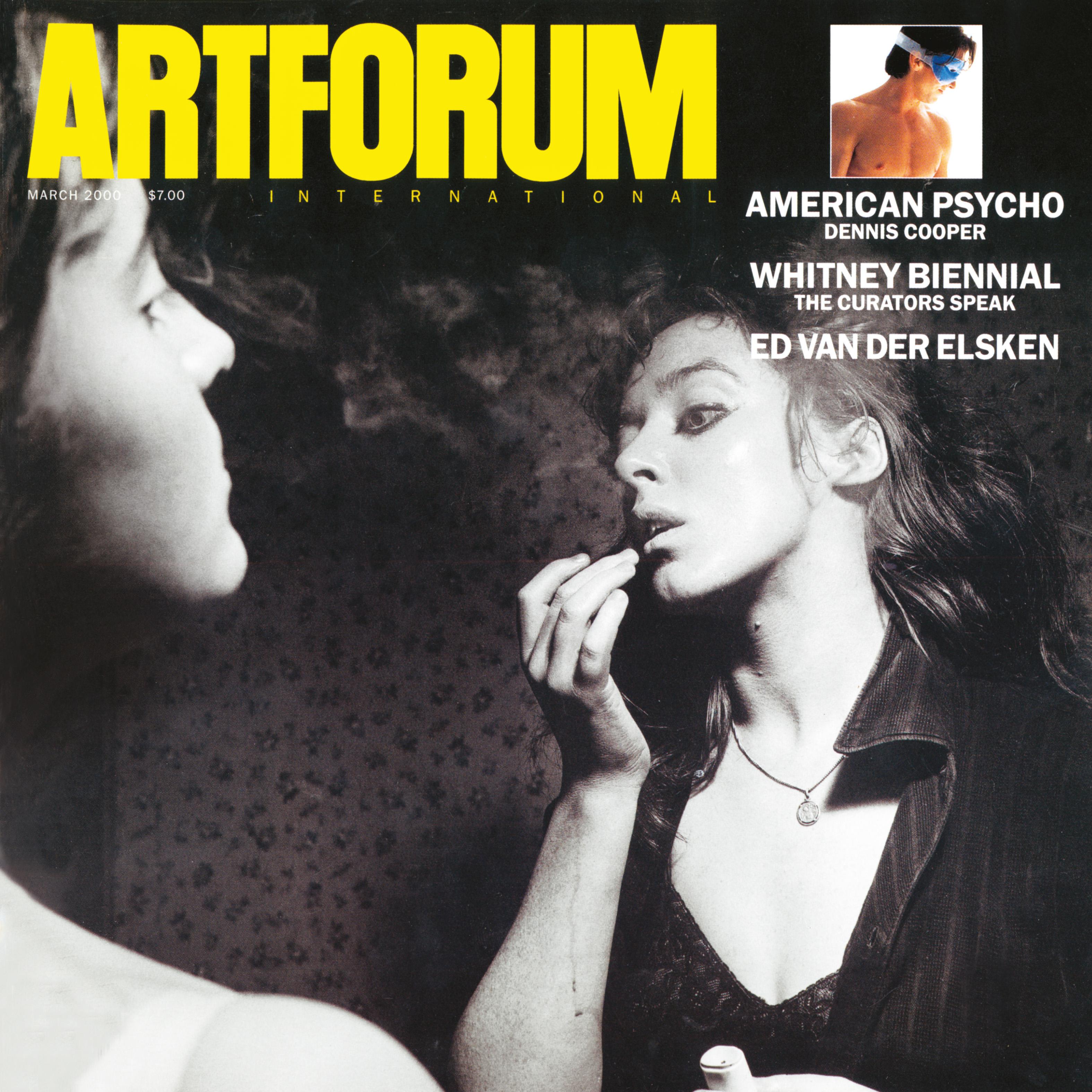 Artforum Magazine Cover