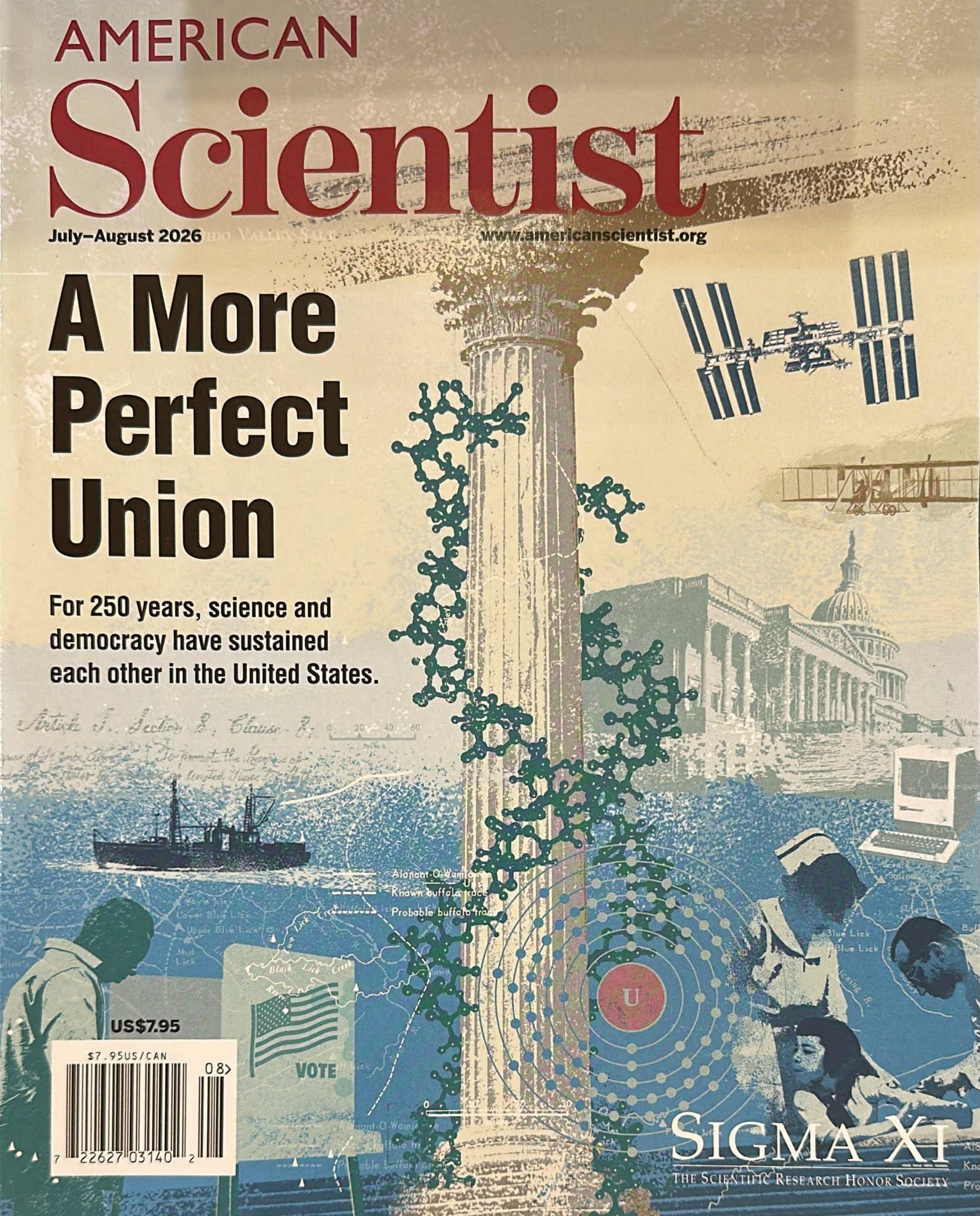 American Scientist Magazine July 1st, 2026 Issue Cover
