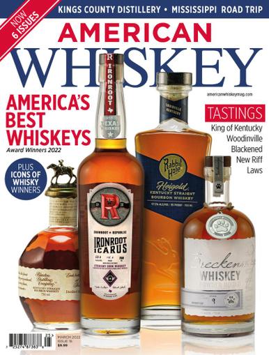 American Whiskey Magazine March 1st, 2022 Issue Cover