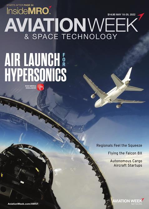 Aviation Week & Space Technology - DISABLED Magazine Cover