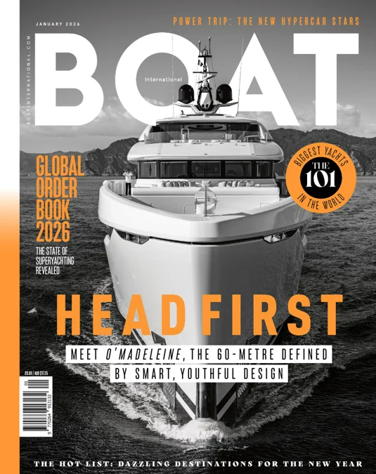 Boat International Magazine Cover