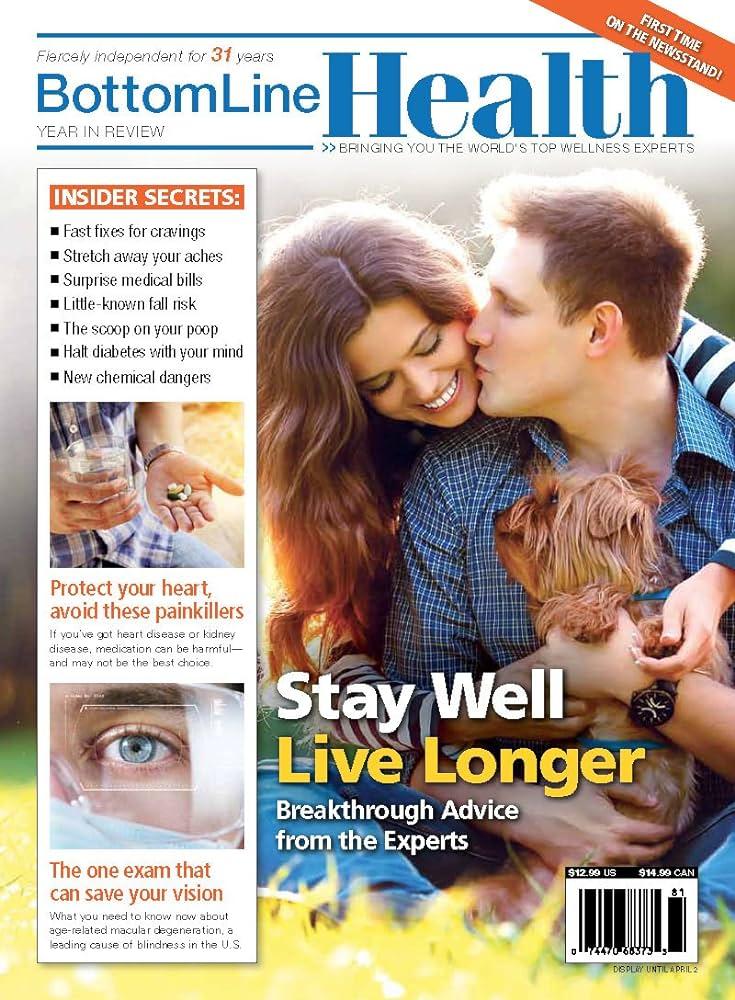 Bottom Line Health Magazine Cover