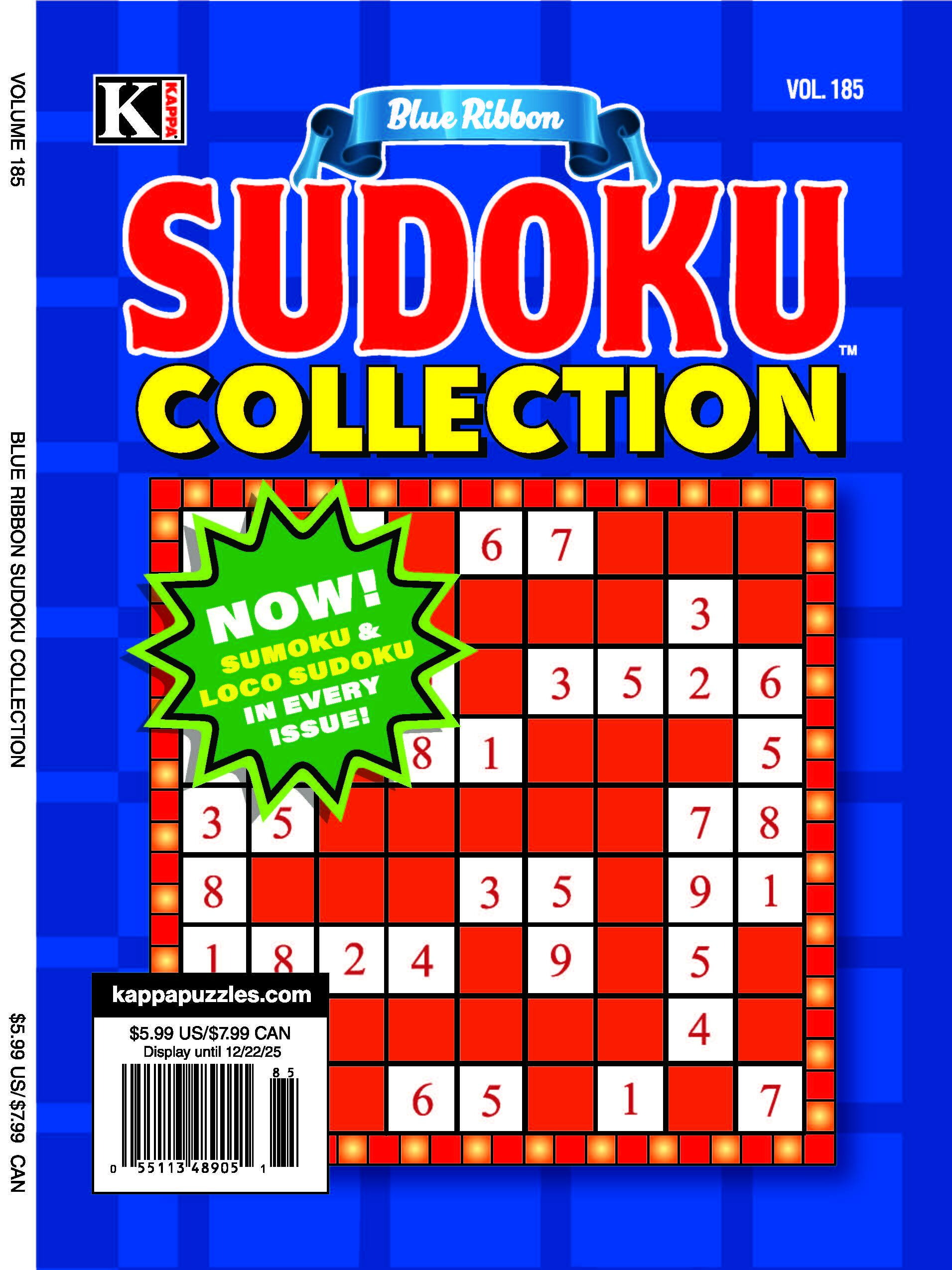 Blue Ribbon Sudoku Collection Magazine Cover