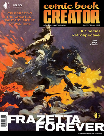 Comic Book Creator Magazine Cover