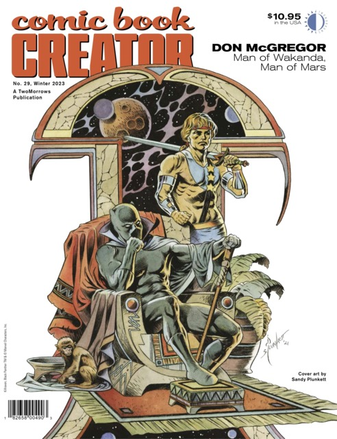 Comic Book Creator Magazine Cover
