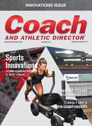 Coach And Athletic Director Magazine Cover
