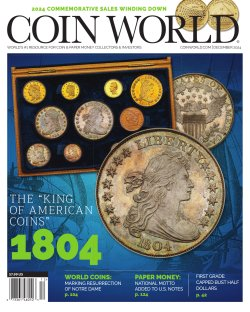Coin World Monthly Magazine Cover