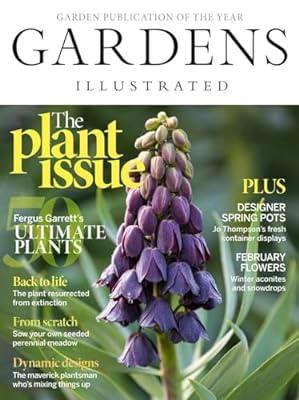 BBC Gardens Illustrated Magazine Cover
