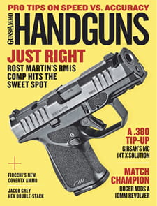 Handguns Magazine Cover
