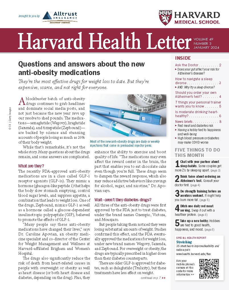 Harvard Heart Letter Magazine Cover