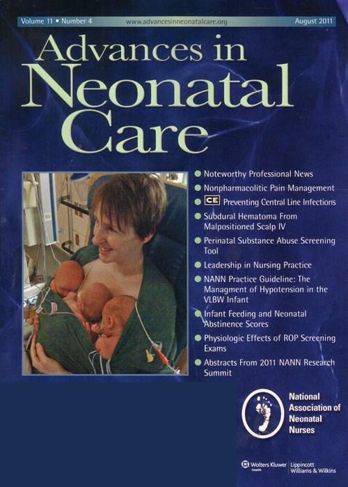 Advances In Neonatal Care Magazine Cover